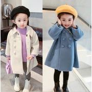 キッズ　秋冬　ロングコート  女の子　子供コート　子供服　カジュアル　韓国ファッション　新作