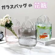 手作りハンドバッグ型ガラス花瓶沖縄・離島を除くインテリア