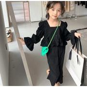 春秋 子供服  キッズ服 2点セット トップス　パンツ　セットアップ 超ファッション
