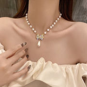 ファッション気質真珠ネックレス女性の潮鎖骨チェーン新しいネックチェーン