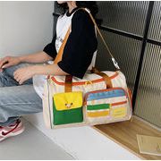 洗練されたシルエット 斜めがけ 運動 フィットネスバッグ 大容量 旅行 ハンドバッグ 荷物バッグ