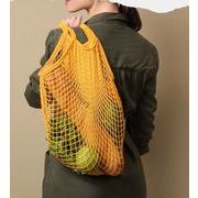 ネットバッグ エコバッグ 買い物バッグ コンパクト 折りたためる 軽量 編みバッグ フィッシュネット 便利