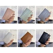 コインケース 折りたたみ財布 ポーチ カードケース PU フェイクレザー レディース