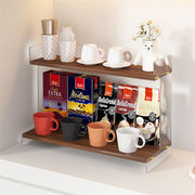 センスがいいです 置物棚 化粧品棚 浴室置物棚 ドレッサー 大容量 スキンケア用品収納棚  コップ棚