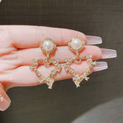 S925ポスト ピアス パール ハンドメイド ピアス　ピアス キャッチ ピアス イヤリング 2024新作