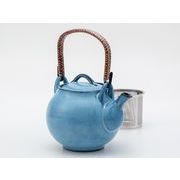 在庫限定！「有田焼」釉花 SSポット 水色