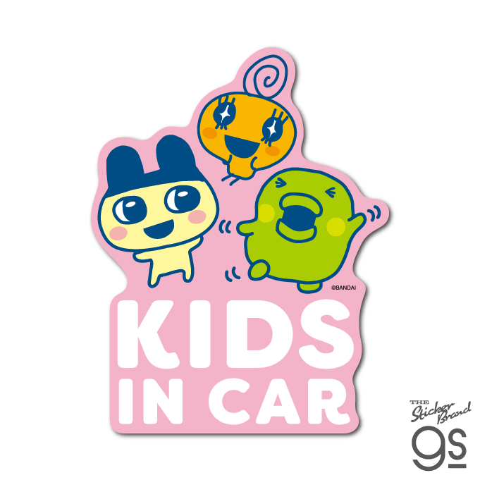 たまごっち 車用ステッカー KIDS IN CAR ゲーム コレクション