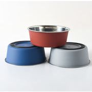 ステンレス 猫 皿 ペット碗  ペット用品 食器 犬 猫  餌入れ フード 滑り止め こぼれ防止