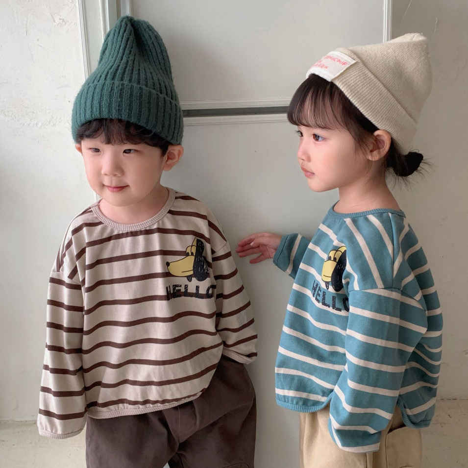 高価値セリー 秋冬新発売】韓国子供服 子供服 Tシャツ キッズ服 男の子 女の子 ベビー