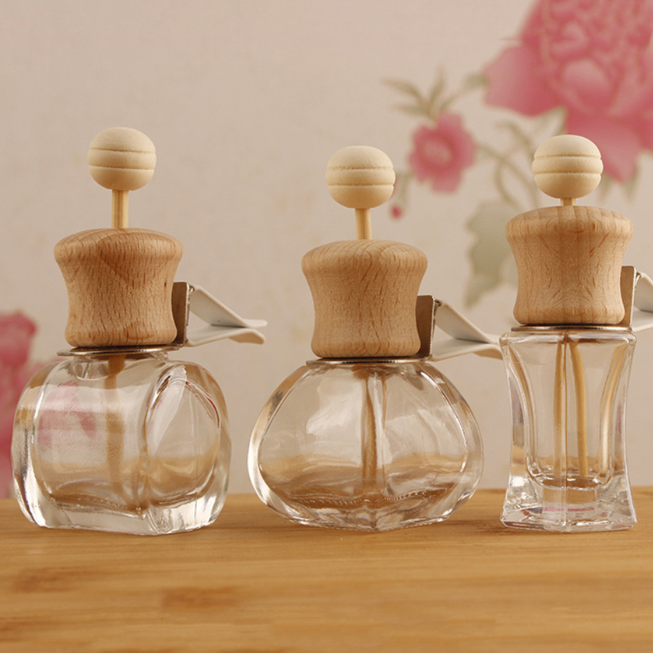 エレガントな香水ボトル 香水瓶 エレガント 車 アロマ香水瓶 カーディフューザー瓶 芳香剤