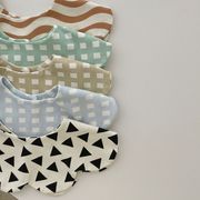 2024夏新作 子供服 韓国風子供服  子供用エプロン 涎掛け キャラクター よだれかけ