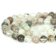 ホワイトガーデンクォーツ 【丸玉】10mm【天然石 ビーズ パワーストーン】