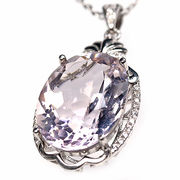 ボリビア産 ピンクアメジスト ローズアメジスト SV925 ペンダント