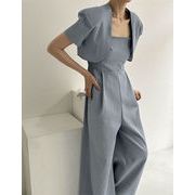 今季マストバイ　夏新作  気質 おしゃれ通勤スーツ ジャケット/オールインワン/サロペット セットアップ