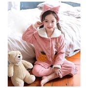 パジャマキッズ着る毛布女の子ルームウェア子供上下セットパジャマもこもこ厚手男の子
