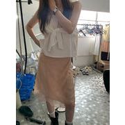 今季マストバイ　夏秋新作　気質   韓国系 カジュアル系 おしゃれ  トップス ベアトップ/スカート