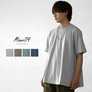 【Tシャツ】テントライン Aラインシルエット ポンチ 半袖 Tシャツ／MinoriTY