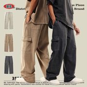 メンズファッション ワーク風 ジョガーパンツ 男女兼用 ストリート系 ボトムス 春夏秋 2024新作★全4色