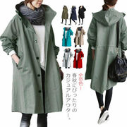 カジュアルコートトレンチコート