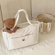 大容量マザーズバッグ　ベビー用品収納　トートバッグ　韓国ベビーグッズ