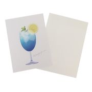 シースルーカード ソーダ ブルー