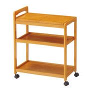 木製キッチンワゴン　収納/家具/インテリア/オシャレ/配膳/食事/リビング