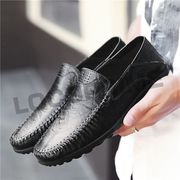 ドライビングシューズ メンズ 本革 ビジネスシューズ メンズシューズ 幅広 柔らかい ロー