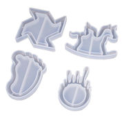 手芸DIY素材 アロマキャンドル レジン枠シリコンモールド ペンダント キーホルダー  推し活グッズ