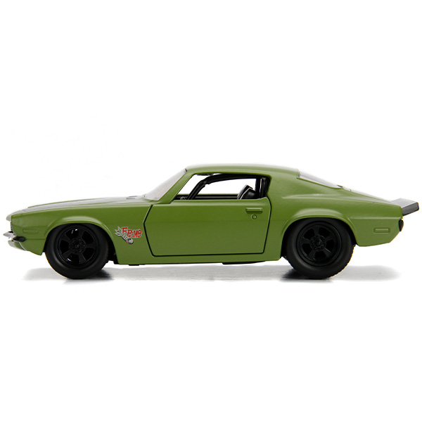 JADATOYS 1:32 ワイルドスピードダイキャストカー 1973 CHEVY CAMARO