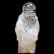 彫刻品 水晶 福禄寿 置物 子孫繁栄 富貴繁栄 健康長寿 天然石
