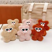 ぬいぐるみキーリング　バッグチャーム　ストラップ　キーホルダー　韓国雑貨