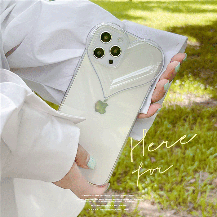 iPhone15ケース 全機種対応 iphone16 ケース iphoneカバー スマホケース スマホカバー クリア 透明 ハート