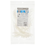 OHM オーム電機　マーカータイ 屋内用 100mm 白 100本入　MT-N100-W100P　結束バンド  結束ベルト