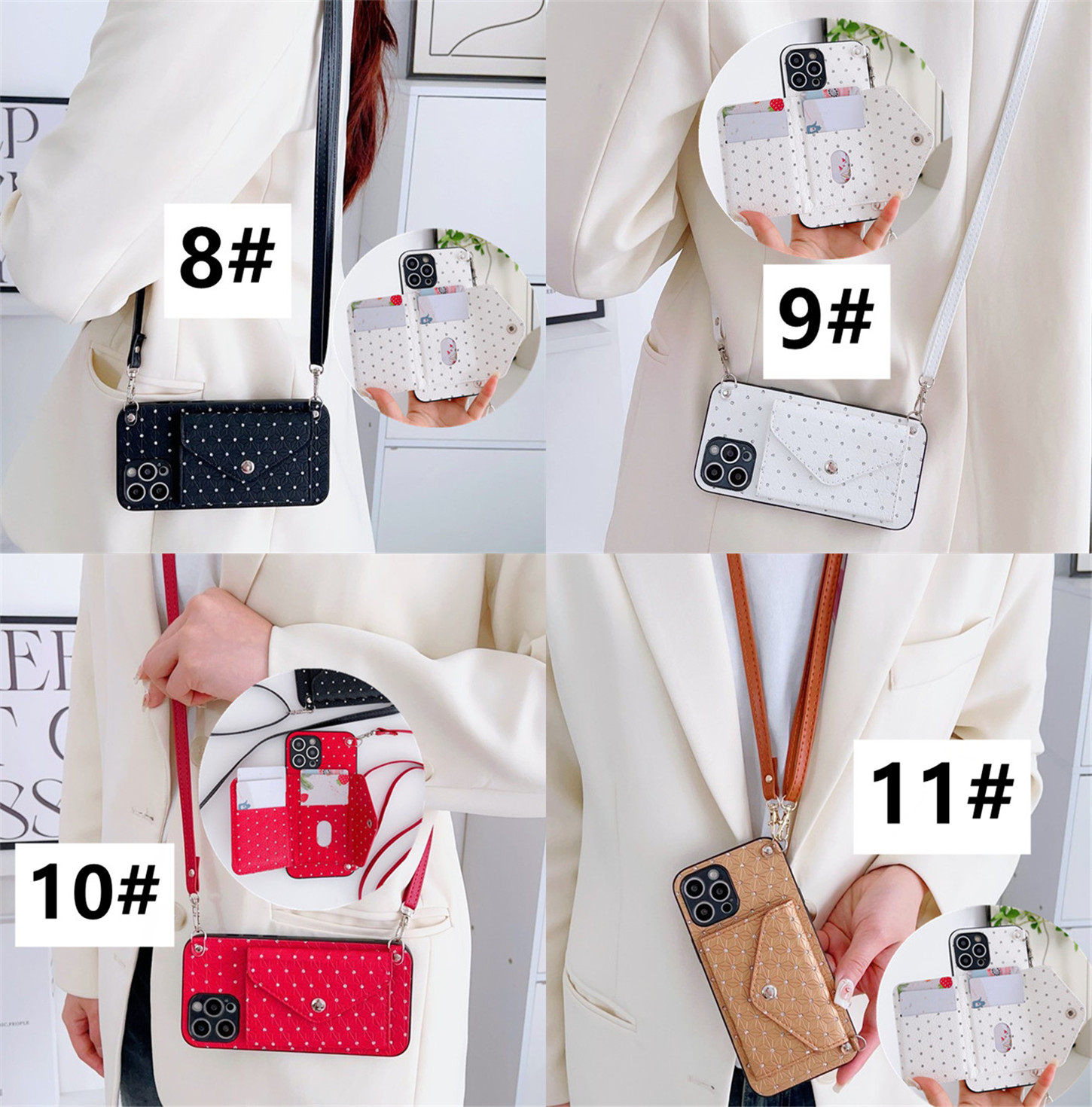 スマホケース　ショルダー　マルチケース　 3点セットiPhone15ProMax スマホケース ショルダー マルチケース 3点セットiPhone15ProMax