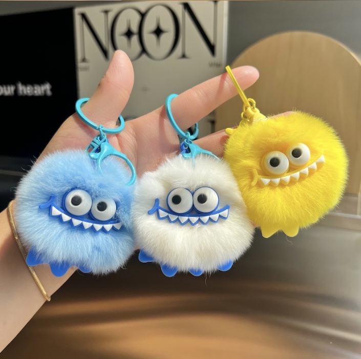 トムとジェリー ぬいぐるみリールキーカバー（タフィ