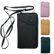 スマホポーチ お財布機能 レディース バッグ ポーチ  ウォレット お洒落 ショルダーバッグ