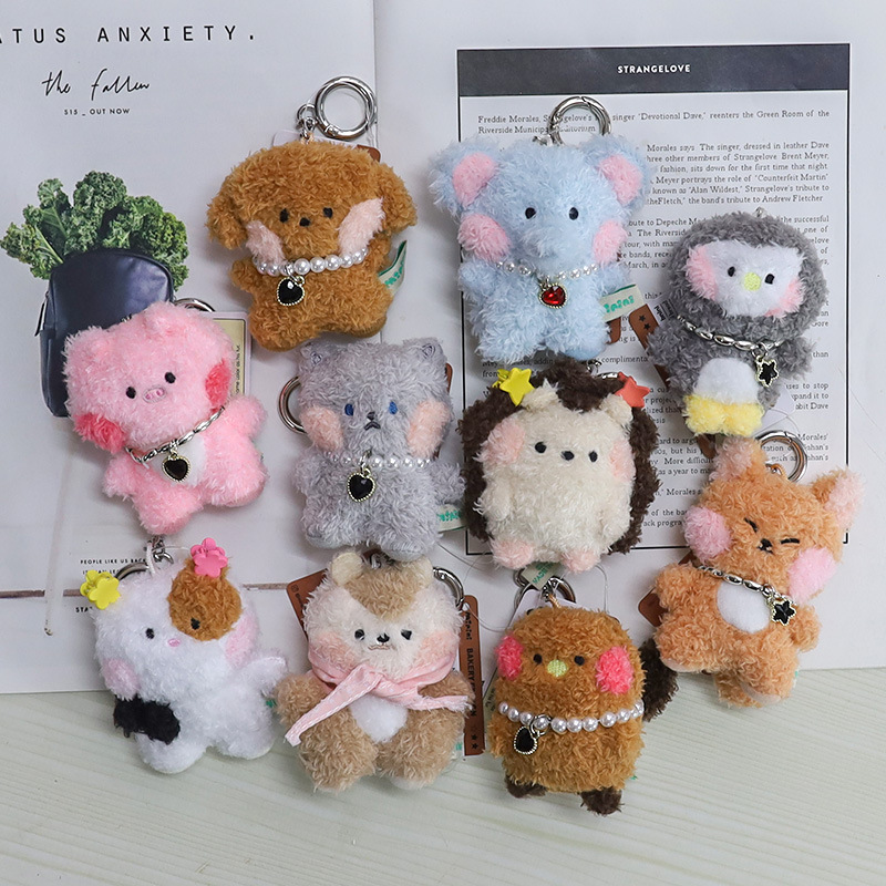 2024新品 韓国雑貨 可愛い キーホルダー 装飾品 ぬいぐるみキー