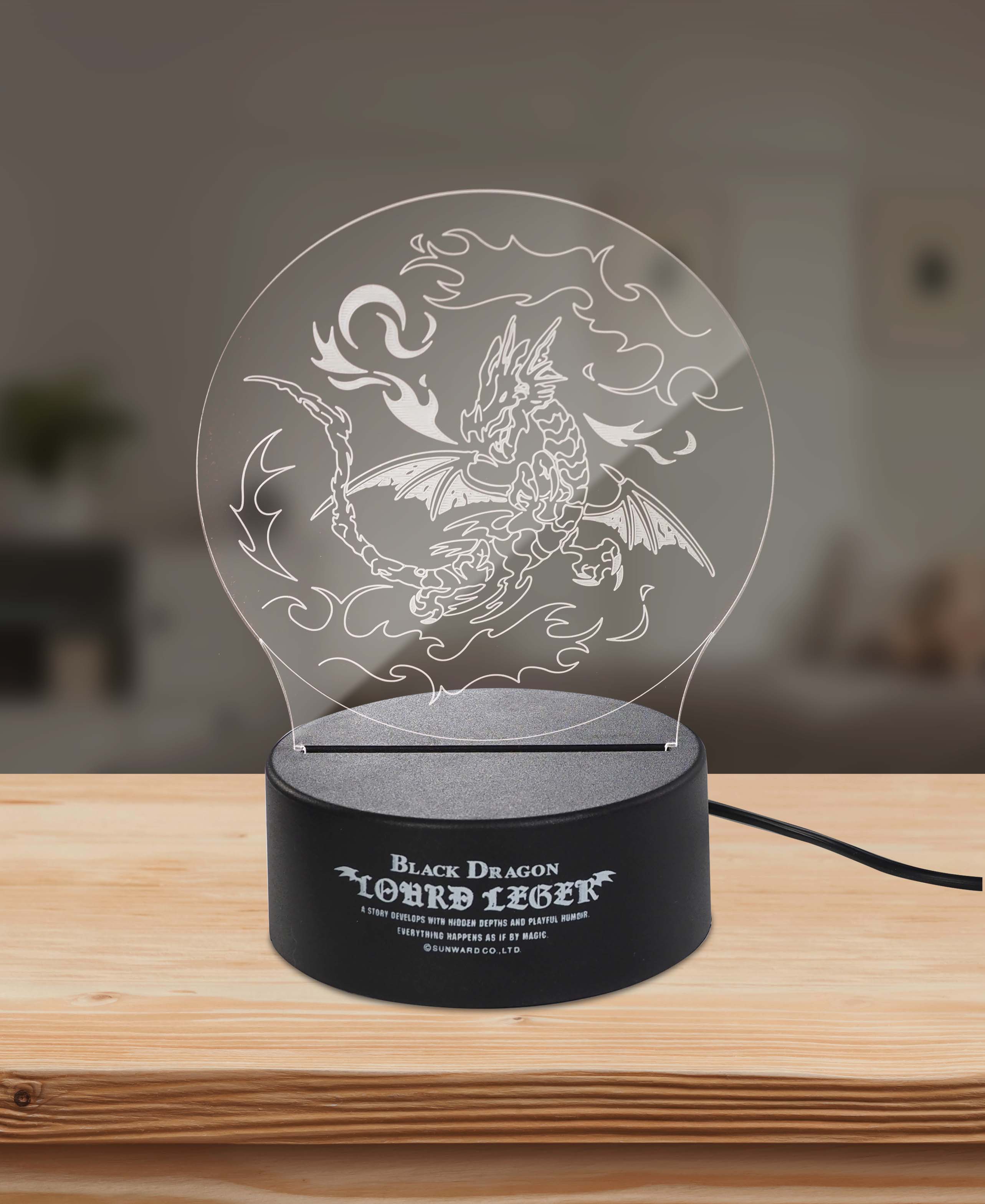 ☆家庭科ドラゴン アクリルライト クリア 4504 | 卸売・ 問屋・仕入れ