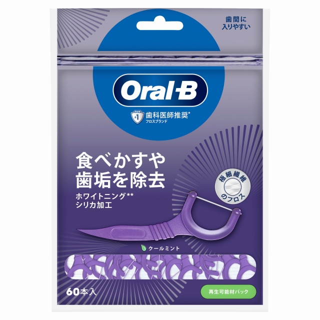 オーラルＢフロスピックホワイトニング６０本入