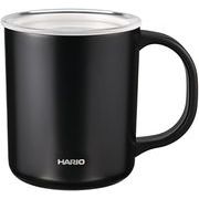 HARIO セラミックコーティング 真空二重保温マグ 350ml CMG-350-B