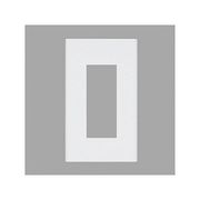 コンセントプレート 1連用 3コ用 スクエア ホワイト