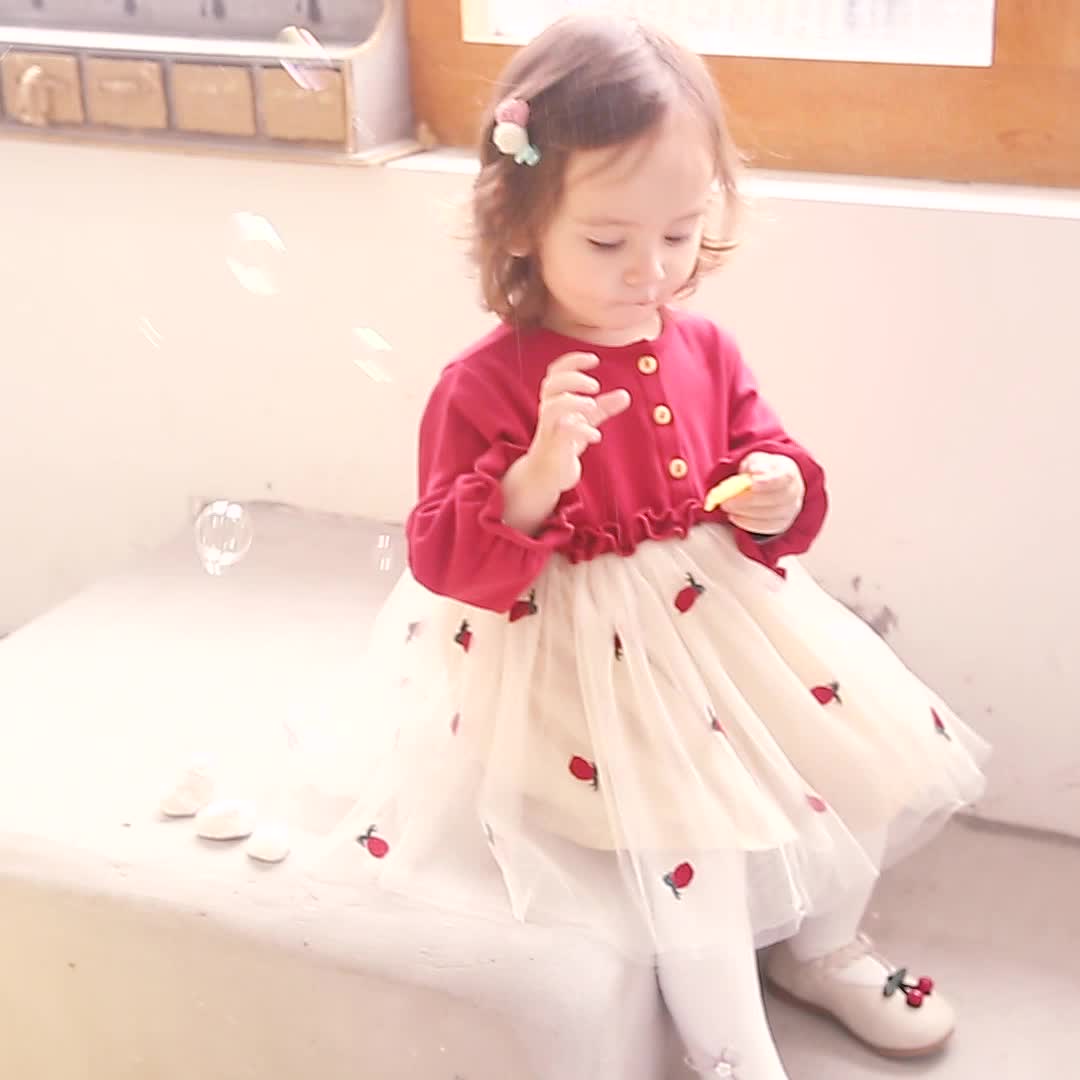 2025年秋新作 ワンピース 子供服 女の子 秋服 キッズ ベビー服
