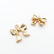 【オリジナル】アンティークパーツ/リボン/立体構造チャーム/トレンドパーツ