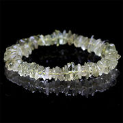 リビアングラス 隕石 さざれ Libyan desert glass ブレスレット
