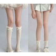 2024 新しい・レディース・靴下・可愛い・JK人気・レッグウォーマー 3色