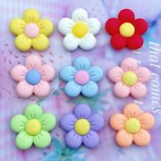花デコパーツ 手芸材料 diy 樹脂製 デコ素材 携帯ケース飾り物 ヘアクリップ アクセサリーパーツ