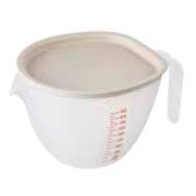 日本製 made in japan bowl & spinner まいにち使いたいフタ付ボウル 大 グレー