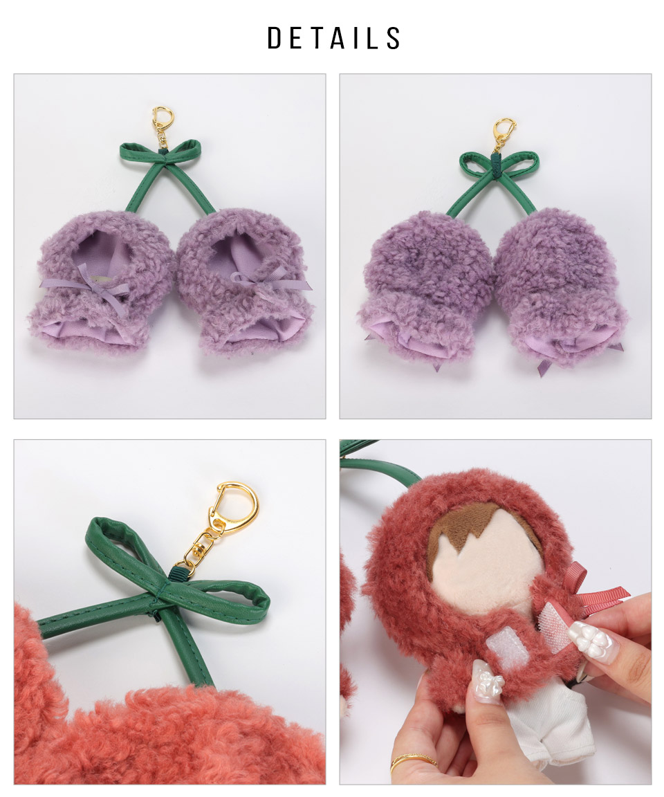 日本企画】さくらんぼぬいポンチョ 推し活 Appel Toi アペルトワ