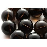 【丸ビーズ】スモーキークォーツ (3A) 20mm