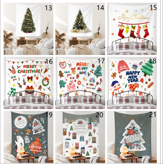クリスマスツリー タペストリー フォト 壁掛け おしゃれ タペストリー